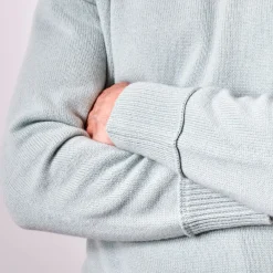 MERCI - Pull Sweat Man en cachemire - Vert