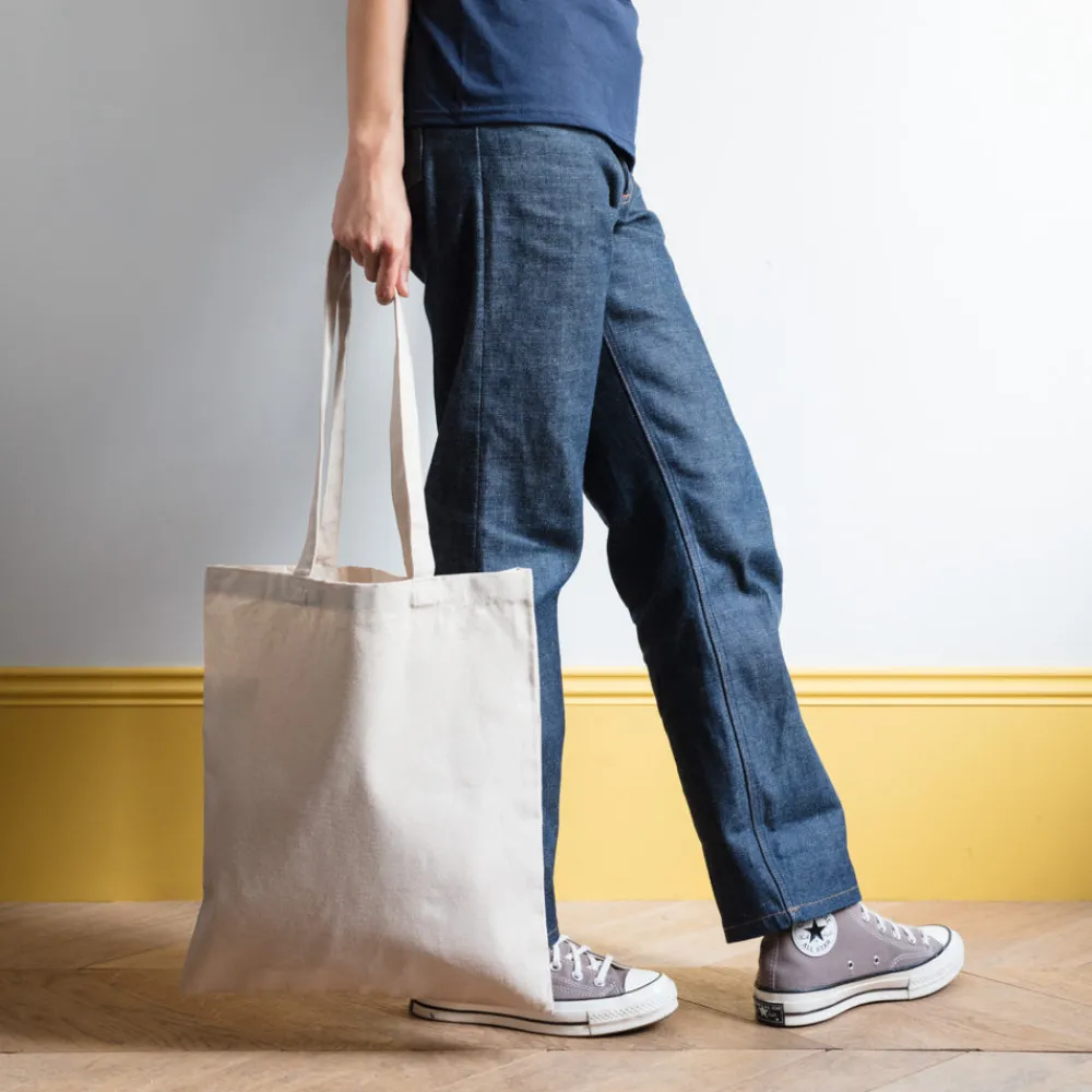 M05 Merci - Sac Tote Bag College Non Merci - Rouge