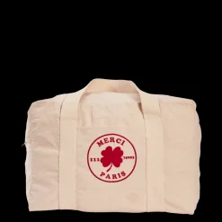 2102 VJ SOURCING Merci - Sac Weekender 2 en canvas - Naturel