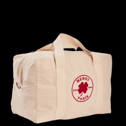 2102 VJ SOURCING Merci - Sac Weekender 2 en canvas - Naturel