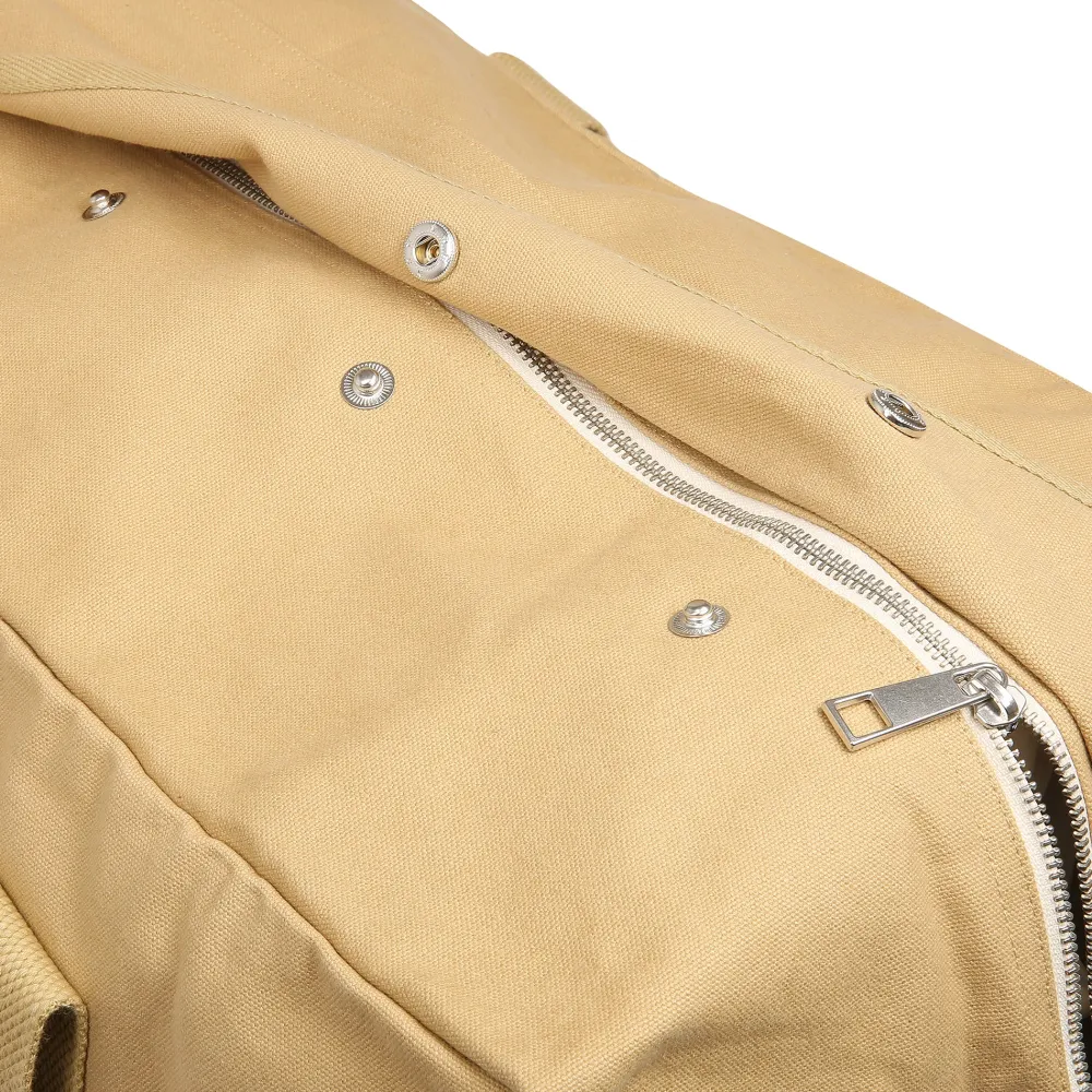 2103 VJ SOURCING Merci - Sac Weekender en canvas - Beige