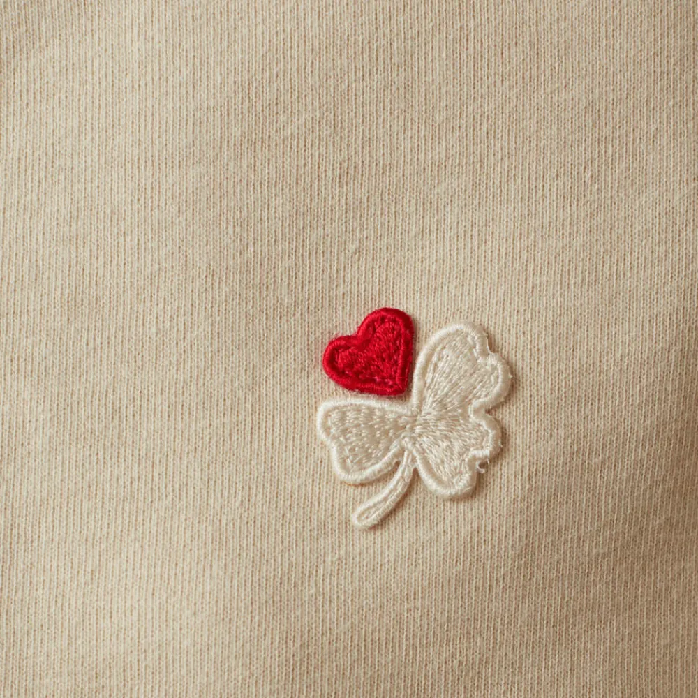 PE01 Merci - Sweat à capuche Lucky - Cream
