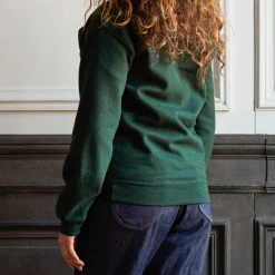 Women Merci - Sweat unisexe Non "Rive Gauche" - Vert