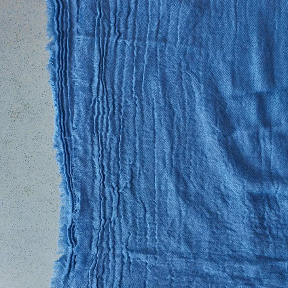 Women MERCI - Étole en laine - Ciel