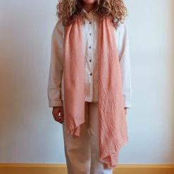 Women MERCI - Étole en laine - Rose