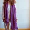 Women J01 Merci - Étole en laine - Violet