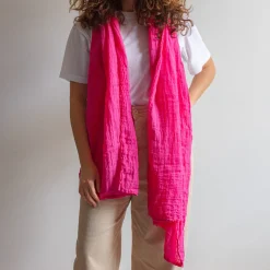 Women J01 Merci - Étole Légère - Fuchsia