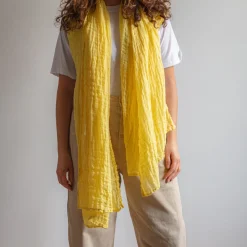 Women J01 Merci - Étole Légère - Jaune