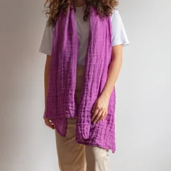 Women J01 Merci - Étole Légère - Violet