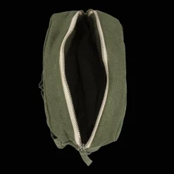 200 LINTEX Merci - Trousse en lin lavé - Vert Anduze