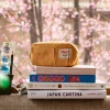 200 LINTEX Merci - Trousse en lin lavé - Jaune Asahi