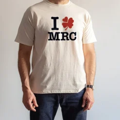 Women M05 Merci - T-Shirt I ❤️ MRC - Écru