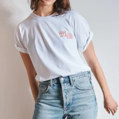 Women BS01 Merci - T-Shirt Non Merci - Blanc