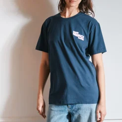 Women BS01 Merci - T-Shirt Non Merci - Marine