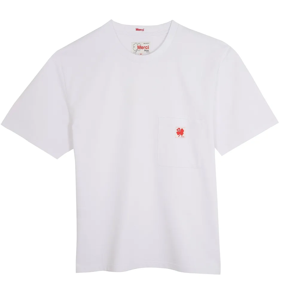 MJ01 Merci - T-Shirt Vadim - Blanc