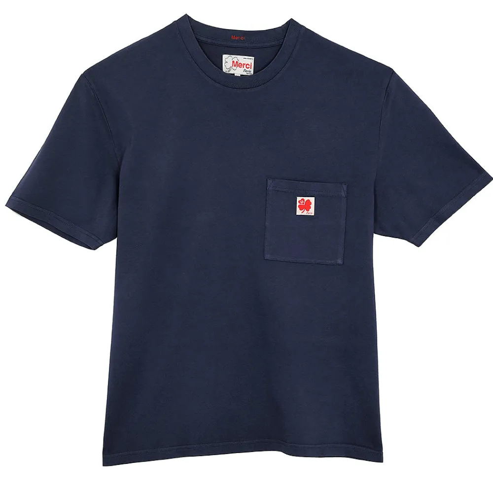 MJ01 Merci - T-Shirt Vadim - Bleu