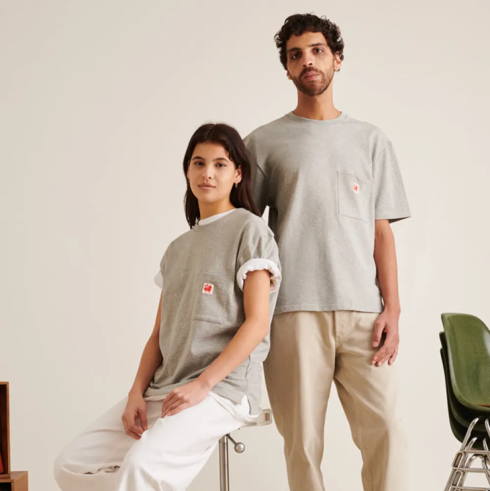 MJ01 Merci - T-Shirt Vadim - Gris