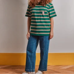 MJ01 Merci - T-Shirt Vadim Stripes - Vert
