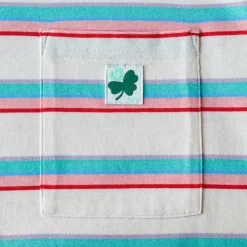 MJ01 Merci - T-Shirt Vadim Stripes - Rose