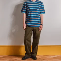 MJ01 Merci - T-Shirt Vadim Stripes - Marine