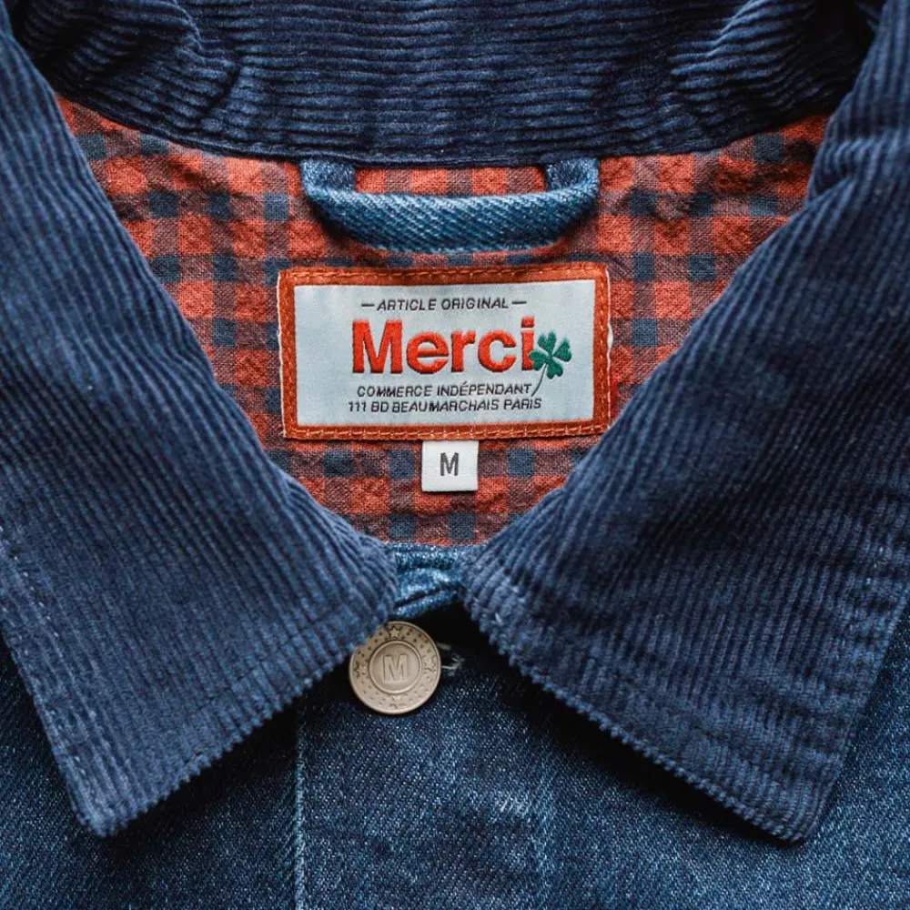Women MJ01 Merci - Veste Marvin - Bleu