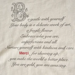 Women M05 Merci x Amélie Grataloup - T-Shirt - Ecru
