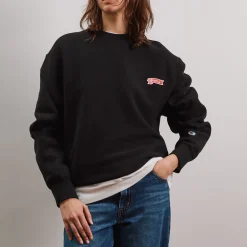 Women Champion Merci x - Crewneck Merci - Noir