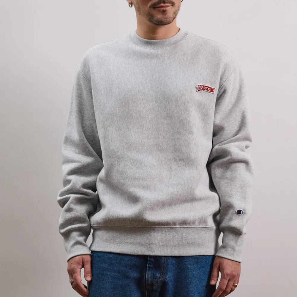 Women Champion Merci x - Crewneck Merci - Gris