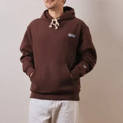 Women CHAMPION Merci x - Sweat à Capuche - Marron