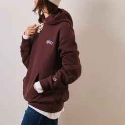 Women CHAMPION Merci x - Sweat à Capuche - Marron