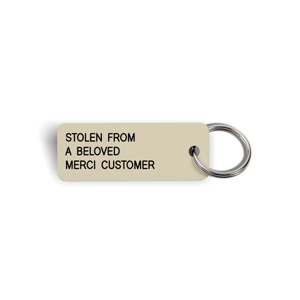 Women Various Keytags Merci x - Porte-clé "Stolen From a Beloved" - Beige