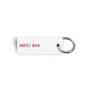 Women Various Keytags Merci x - Porte-clé "Merci Bien" - Blanc