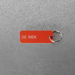 Women Various Keytags Merci x - Porte-clé "De Rien" - Orange