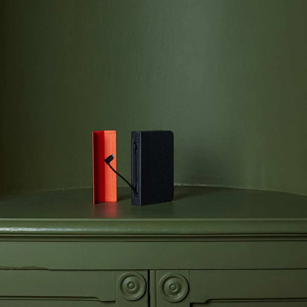 348 HELLOLUMIO Mini Lumio - Noir et Orange