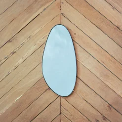 259 SERAX Miroir ovale - Noir