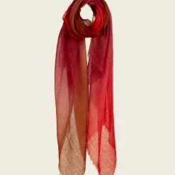 Women Mirror in the Sky - Echarpe Semi Shaw - Rouge
