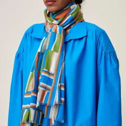 Women MOISMONT - Echarpe N°720 - Blue Worker