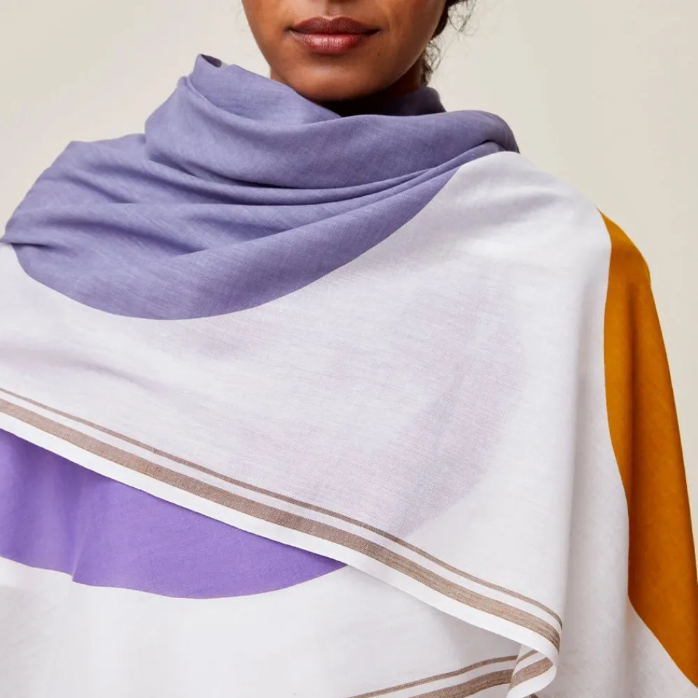 Women Moismont - Echarpe n°727 - Violette