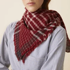 Women MOISMONT - Foulard n°744 - Red Wine
