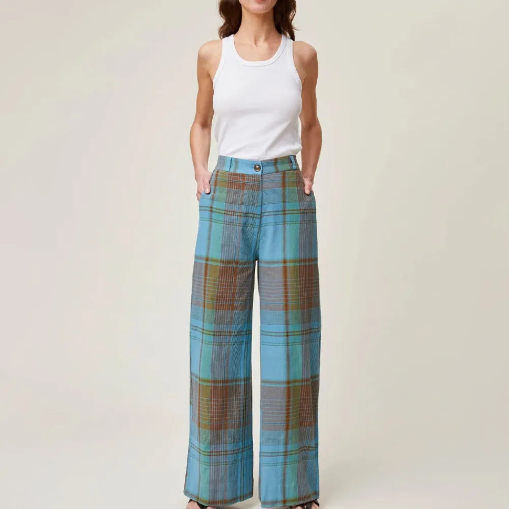 Women MOISMONT - Pantalon Madurai - Nordic Blue