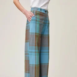 Women MOISMONT - Pantalon Madurai - Nordic Blue