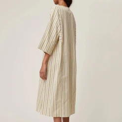Women MOISMONT - Robe Rayures - Naturel