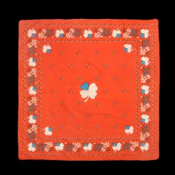Women Moismont x Merci - Bandana Trèfle - Orange