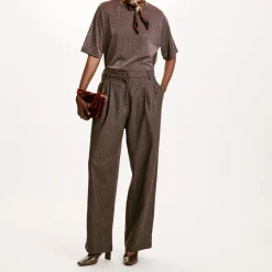 Women Momoni - Pantalon Adam - Marron