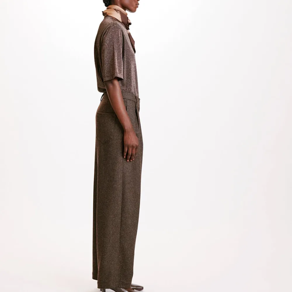 Women Momoni - Pantalon Adam - Marron