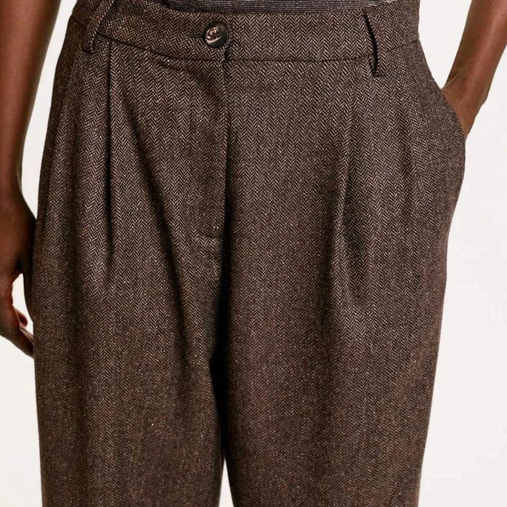 Women Momoni - Pantalon Adam - Marron