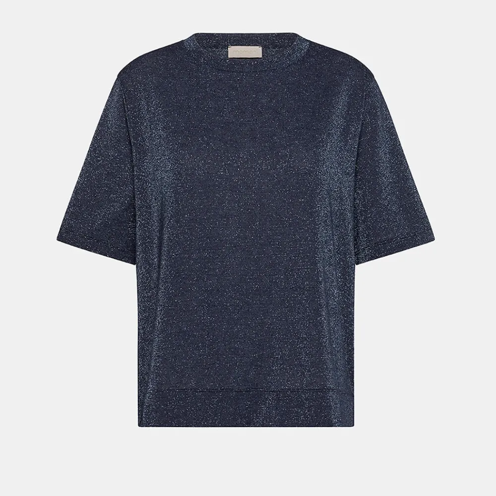 Women Momoni - T-Shirt Iora - Denim
