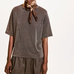 Women Momoni - T-Shirt Iora - Marron