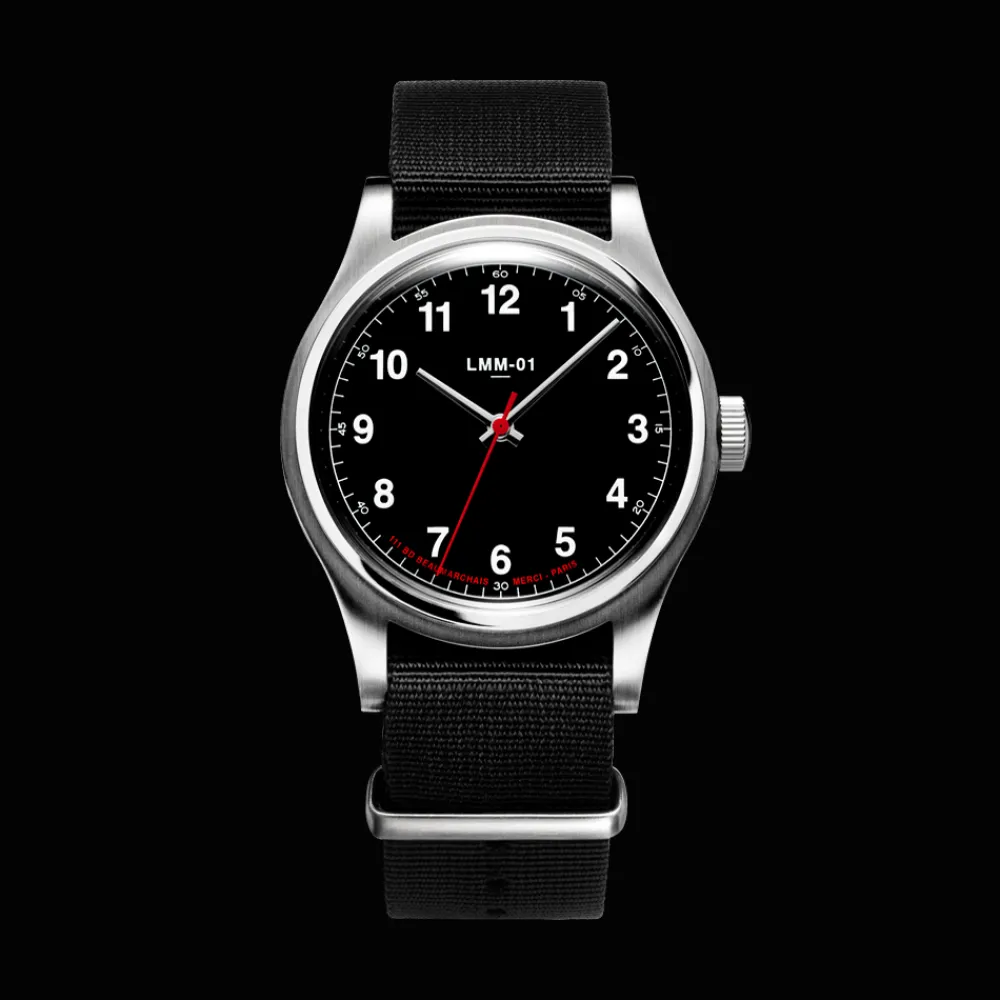 MERCI Montre LMM-01 : Quartz (Original) - Noir