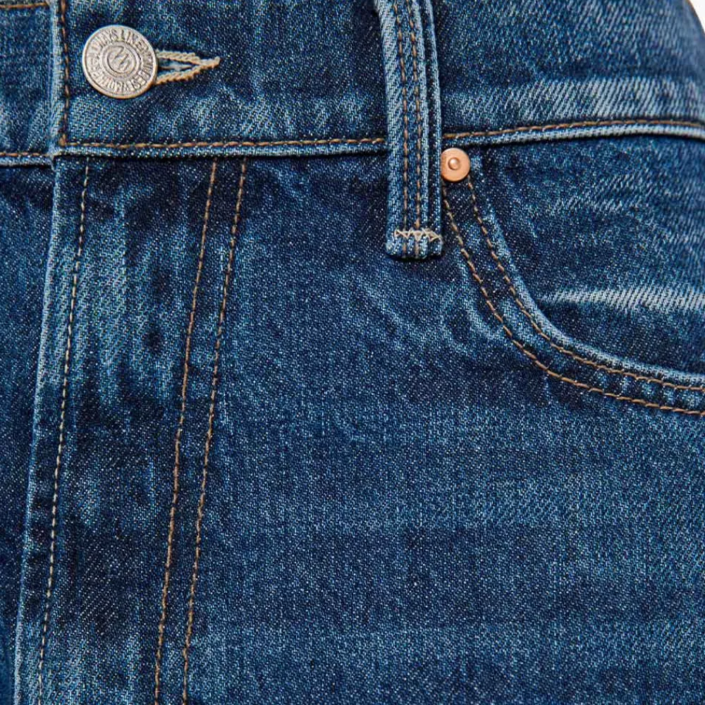 Women Mother - Jean Zip Ditcher - Bleu